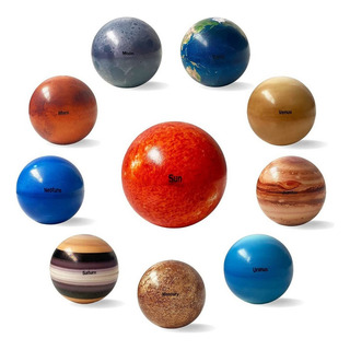 Pelotas Para Apretar Lazhu Sistema Solar Planetas, 10 Unidad Pelotas Para Apretar Lazhu Sistema Solar Planetas, 10 Unidad