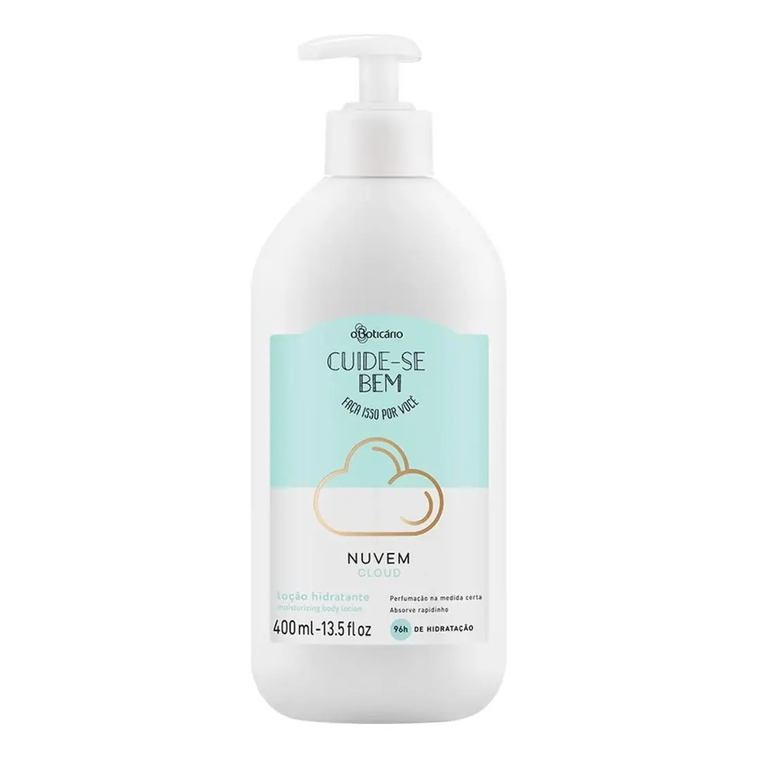 Creme Hidratante Corporal Boticário Cuide-se Bem Nuvem 400mL