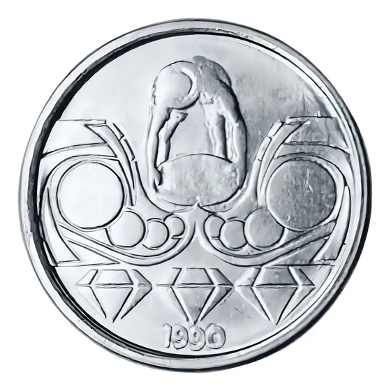 Moeda Do Brasil - 10 Centavos - Garimpeiro - (1989 - 1990)
