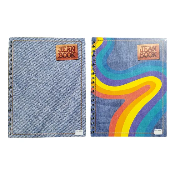 Cuaderno Argollado 7 Materias Pasta Dura Jean Book Norma