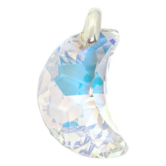 Dije Cristal Sw Luna 30mm Plata 925