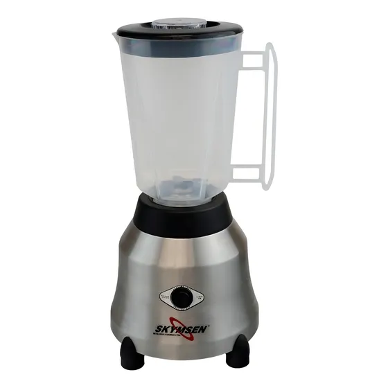 Liquidificador Industrial Portátil 1,5 L Skymsen Lt-1,5-n Cor Aço inoxidável