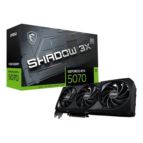 Placa De Vídeo Msi Rtx 5070 Ti Ventus 3x Oc, 16gb, Gddr7 | Frete