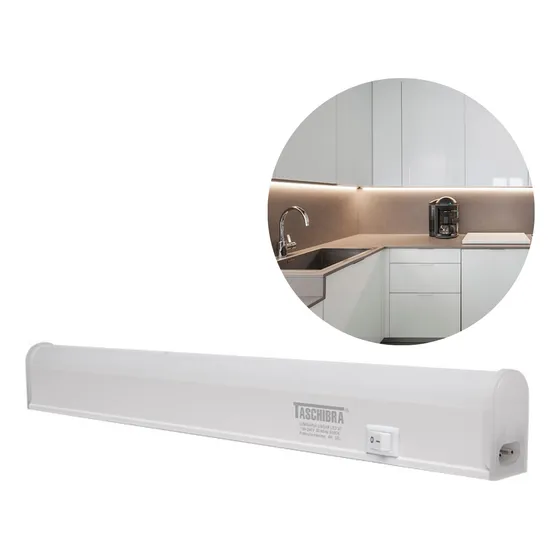 Luminária Tubular Linear 30 Led 4w Taschibra Autovolt