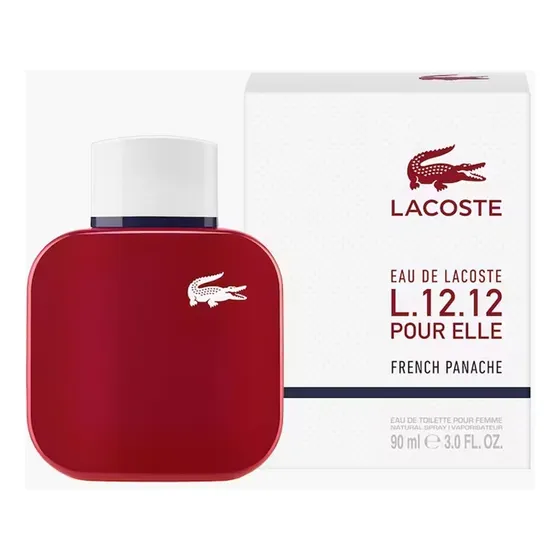 Perfume Eau De Lacoste L.12.12 Pour Elle French Panache 90ml