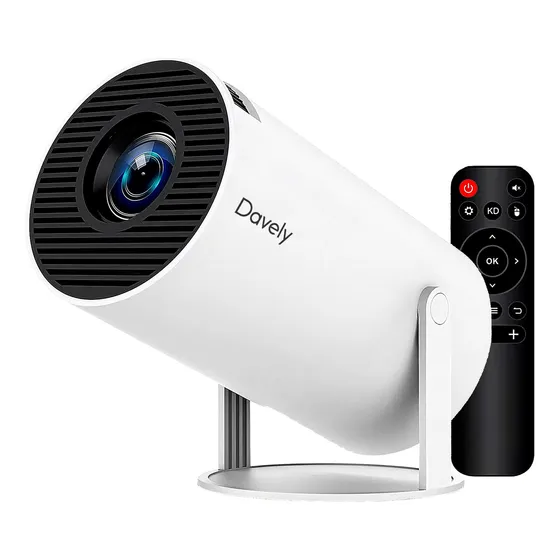 Smartprojetor Davely Home Cinema 4k Projetor Android 11.0