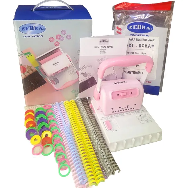 Engargoladora Para Scrapbook Paso 3:1+ Kit De