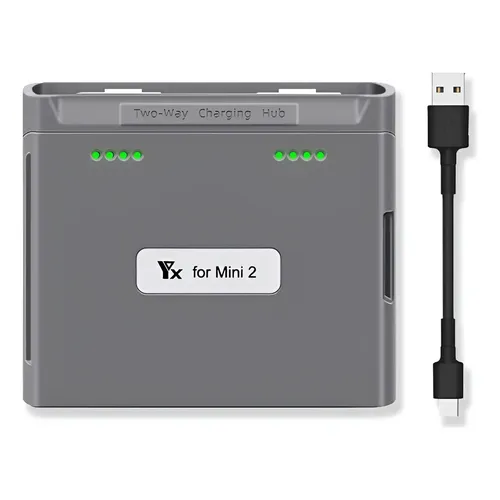 Hub Carregador De Baterias de Controle Dji Wb37 Usb-c