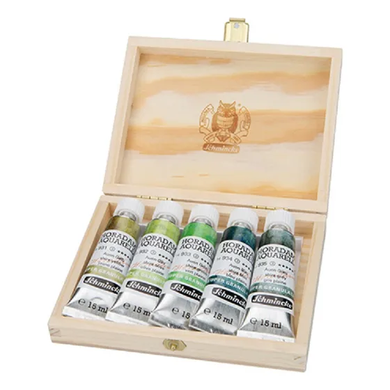 Acuarela Schmincke Shire Super Granuladas X 5 Pomos De 15ml