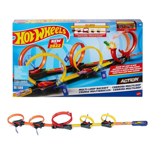 Pista De Juguete Hot Wheels Action Competencia SĂşper Loop Pista De Juguete Hot Wheels Action Competencia SĂşper Loop