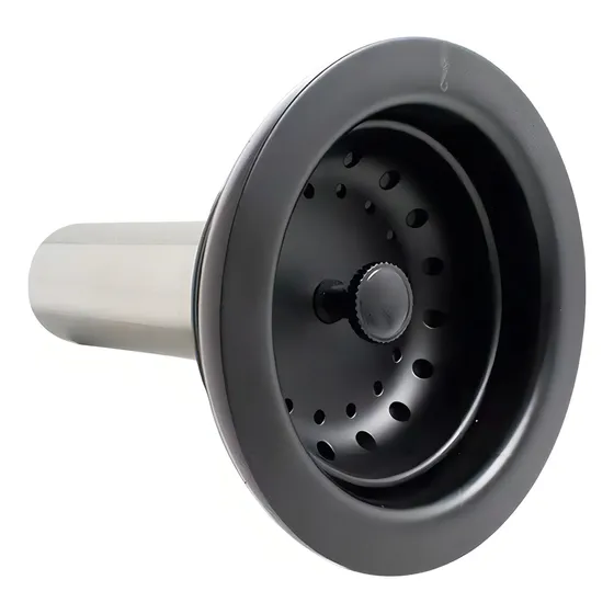 Contra Canasta De Acero Inox Negro P/fregadero Rugo 13-iln
