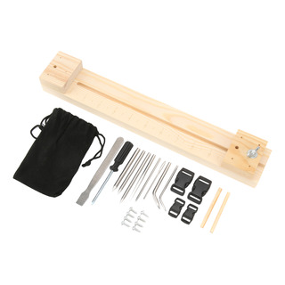 Herramienta Para Tejer Pulseras Paracord Con Marco De Madera Herramienta Para Tejer Pulseras Paracord Con Marco De Madera