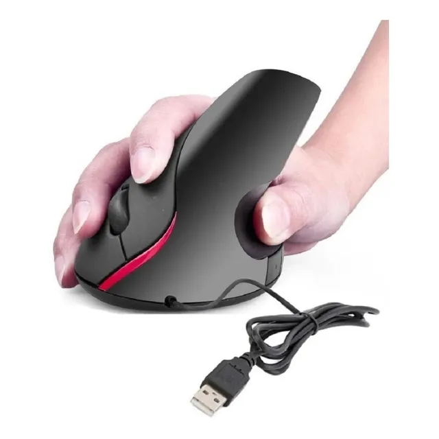 Mouse Vertical Ergonómico Alámbrico