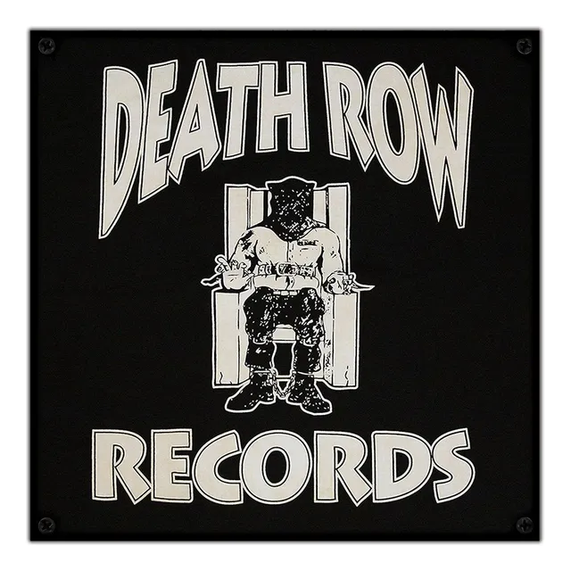 #488 - Cuadro Vintage 30 X 30 Death Row Records Rap Hip Hop