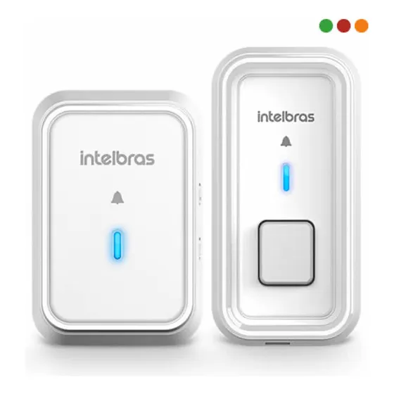 Intelbras CIB 101 timbre inalámbrico para puerta color blanco 220V