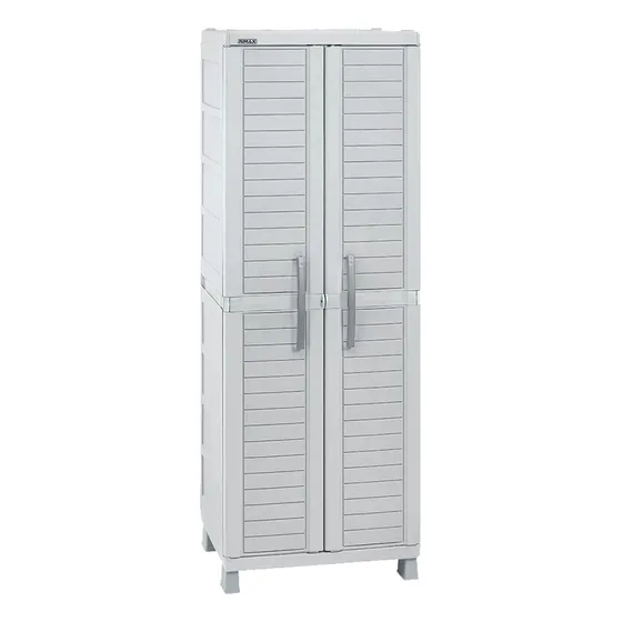 Armario Para Exterior - En Rattan plástico- Rimax - Color: gris