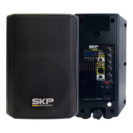 Parlante SKP SK-1PX con bluetooth negra