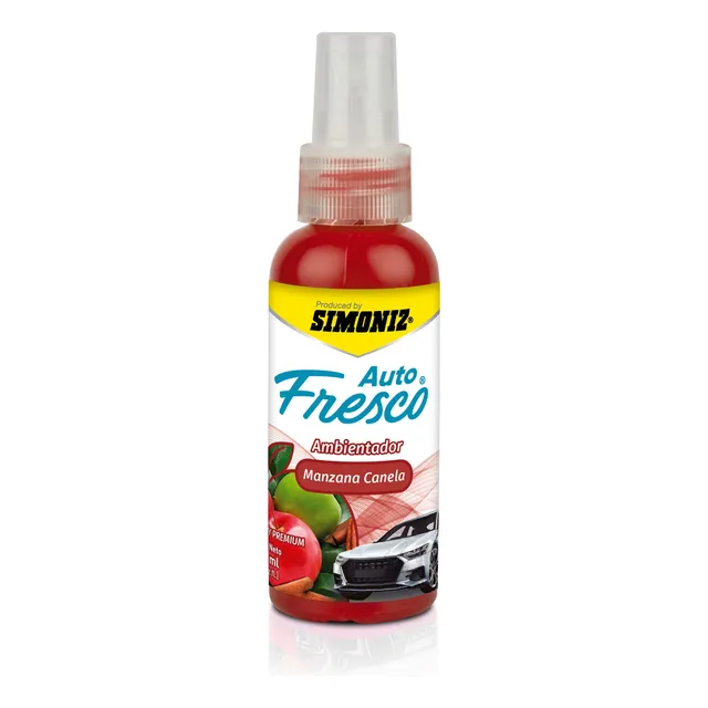 Ambientador Spray Simoniz Auto Fresco Manzana Canela 100ml