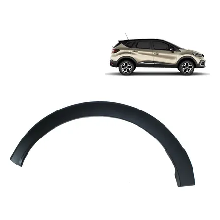 Alargador Moldura Paralama Traseiro Direito Renault Captur