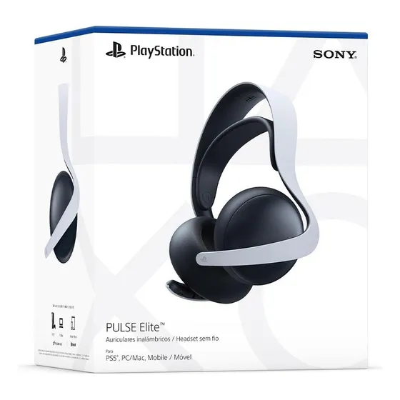 Auricular Inalámbrico Playstation Pulse Elite Color Blanco