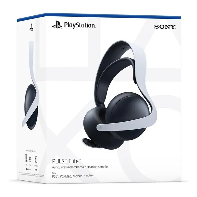 Auricular Inalámbrico Playstation Pulse Elite Color Blanco