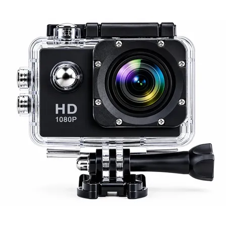 Cámara Deportiva 4k Ultra Hd Wifi Sumergible 30m Gran Angular Acción Moto Bicicleta Casco Sport Cam