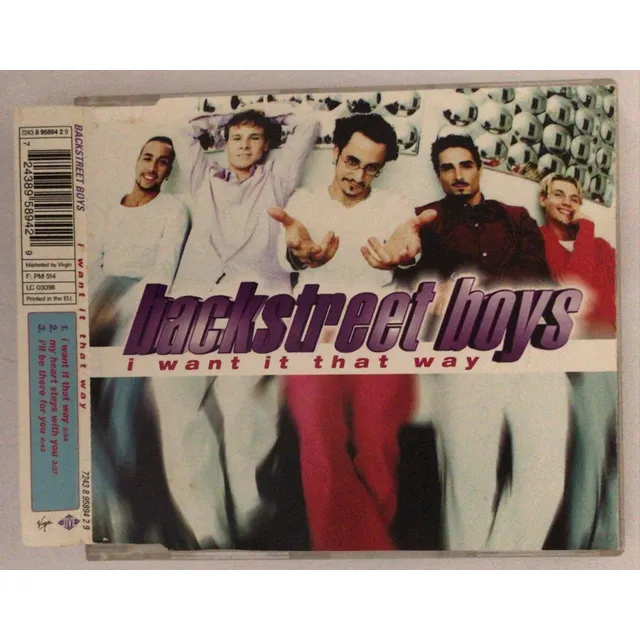Backstreet Boys. I Want It That. Cd Usado. Qqk. Ag.
