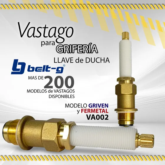 Vastago Belt-g Ducha Ind Mod Griven Y Fermet Va002 #5/ 07593