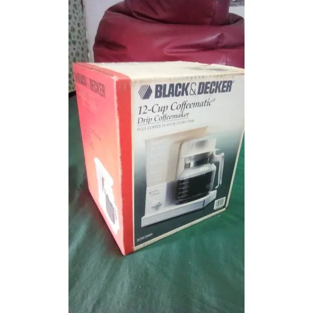 Cafetera Eléctrica Black And Decker Nueva 