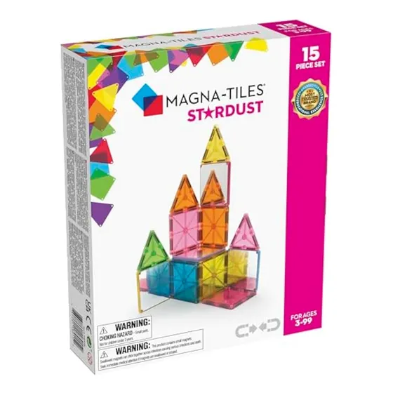 Magna-tiles Stardust - Juego De Construcción