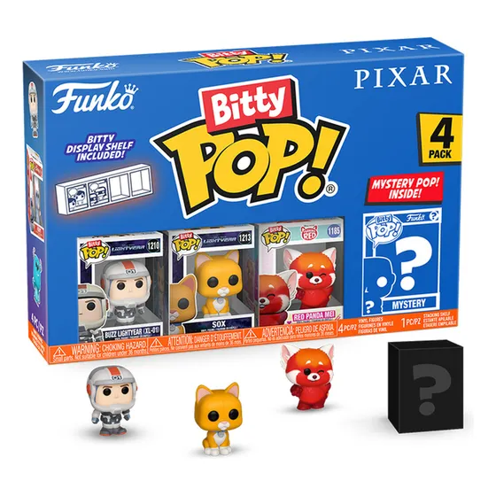 ¡Funko Bitty Pop! Paquete de 4 unidades de Pixar Buzz Lightyear