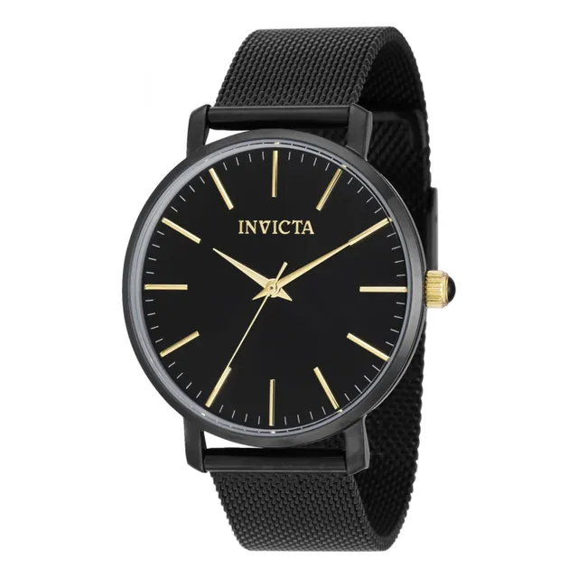 Reloj Invicta Angel 39371 Para Mujer, Color Negro