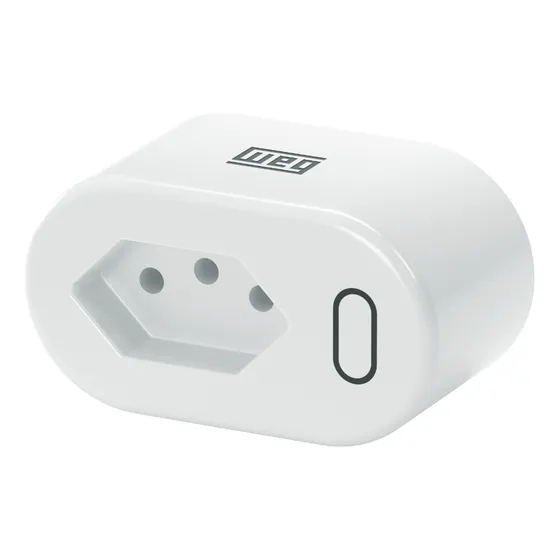 Tomada Plugue Inteligente Zigbee Weg Smart Alexa C/ Medição