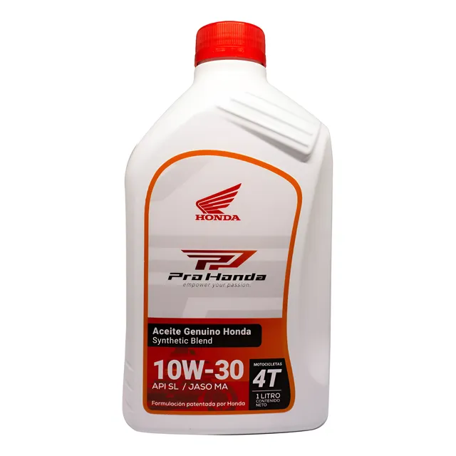 Aceite Honda 10w30 Synthetic Blend Original X 1000 Ml