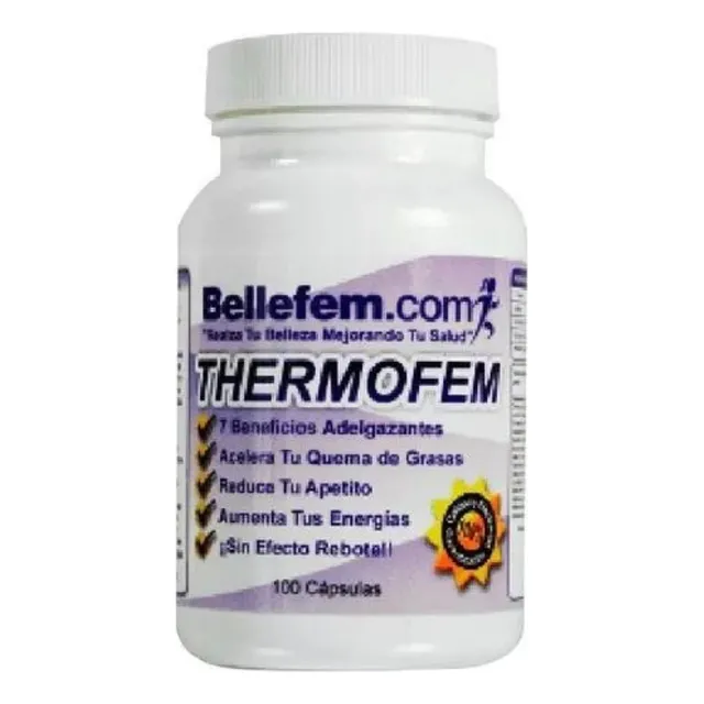 Thermofem Bajar De Peso Elimina La Grasa Bloquea El Apetito