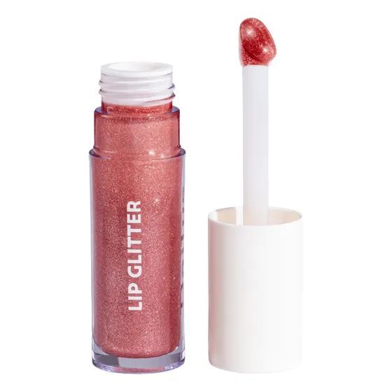 Gloss Labial Lip Glitter Dailus Peach Glow