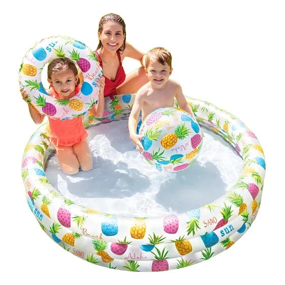 Piscina Inflable Intex Juegos 132x28cm Niños2+años