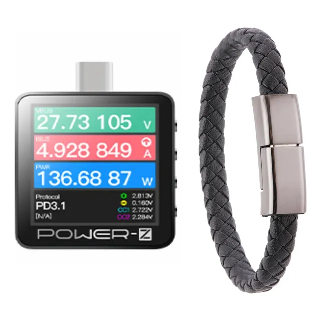 Power-z Km003c Probador Carga Rapida Usb-c Portatil Pd3.1