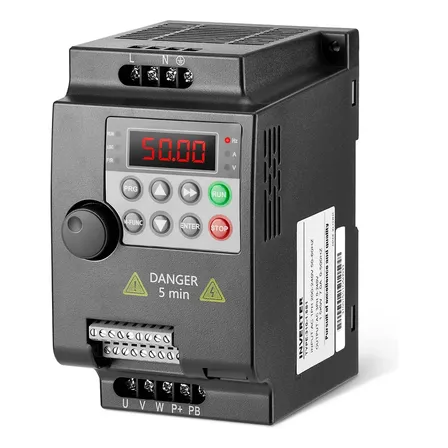 Inversores De Frequência Inversor Energia 7a 1.55kw Mono Trifásico Monofásico Para Trifásico Programável Com Proteção Contra Sobretensão Proteção Contra Sobrecorrente 220v