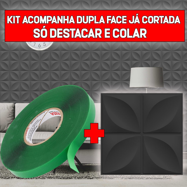 16 Placas 3d Revestimento De Parede Pvc 25x25cm 1m2 16 Placas 3d Revestimento De Parede Pvc 25x25cm 1m2