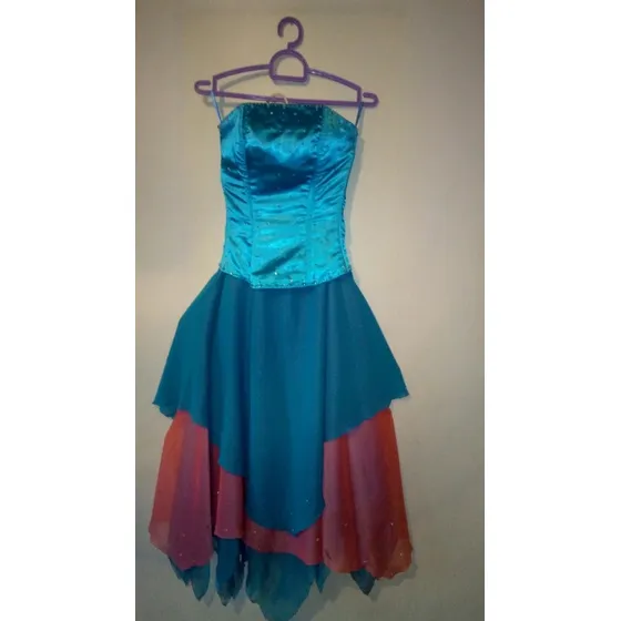 Conjunto Corset Y Falda De Fiesta Talla S. Usado Una Vez