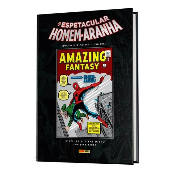 O Espetacular Homem-Aranha Vol. 1 Edição definitiva capa dura