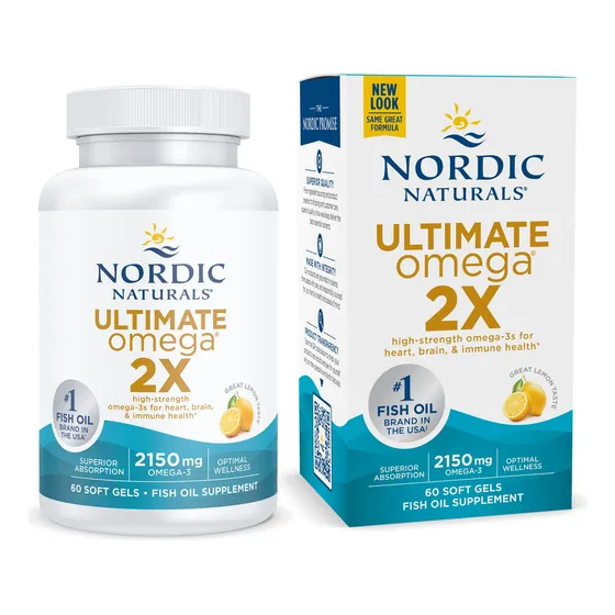 Suplemento Ultimate Omega De Nordic Naturals (2 X 2150 Mg, 6