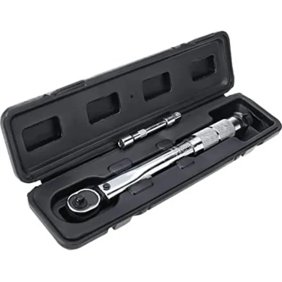 Torquimetros Llave Dinamométrica Ajustable De 1/4 Pulgadas