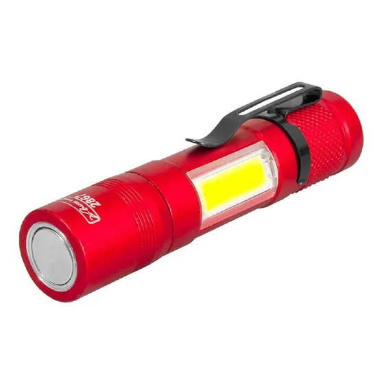 Linterna Recargable Aluminio Mini Con Iman Lion Tools