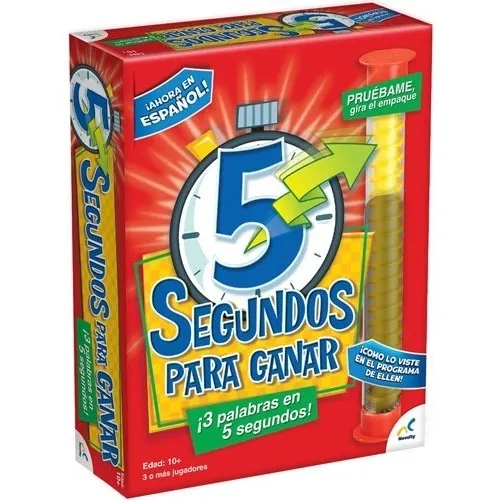 Juego De Mesa 5 Segundos Para Ganar - Novelty
