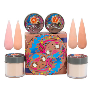Colección 4 Polvos Acrílicos Nude Maquillaje. Uñas. Mc Nails Colección 4 Polvos Acrílicos Nude Maquillaje. Uñas. Mc Nails