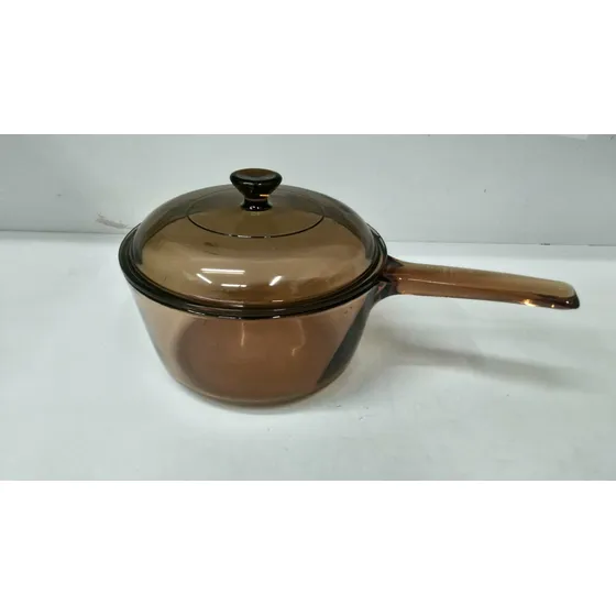 Panela De Vidro Vision 1,5 Litro Com Tampa Item Raro Un533