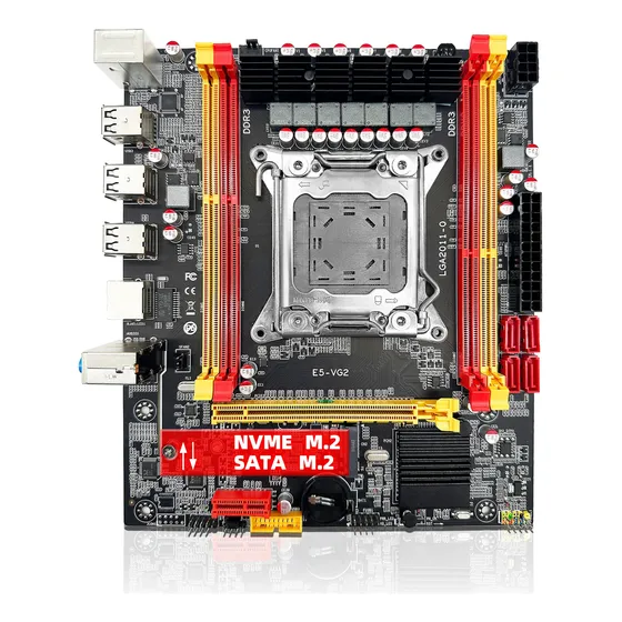 Placa Mae X79,lga2011, Xeon E5 2689, 16gb Ddr3, Nvme,m.2