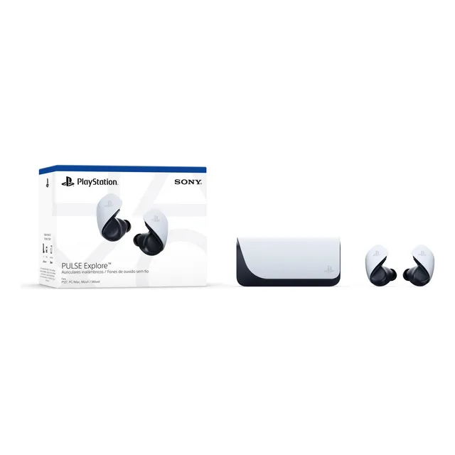 Audífonos Gamer Inalámbricos Sony Pulse Explorer Ps5 Pc/mac Color Blanco/Negro